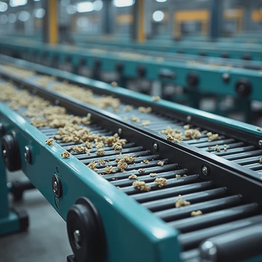 Close-up of a stable, clean automated production line in a survival game operating smoothly at a true bottleneck.