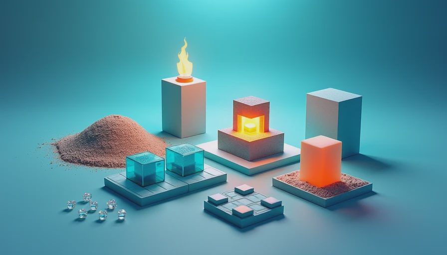 Visual context for how to make glass in minecraft