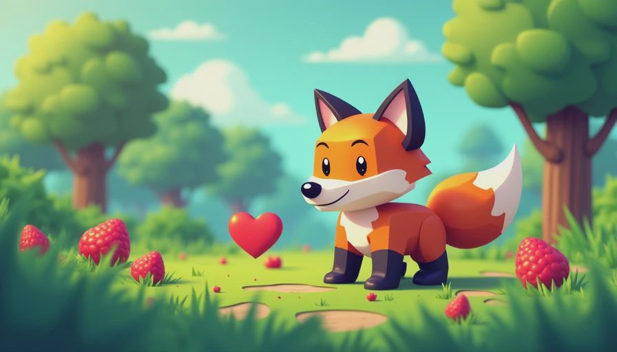 Illustration for how to tame a fox in minecraft