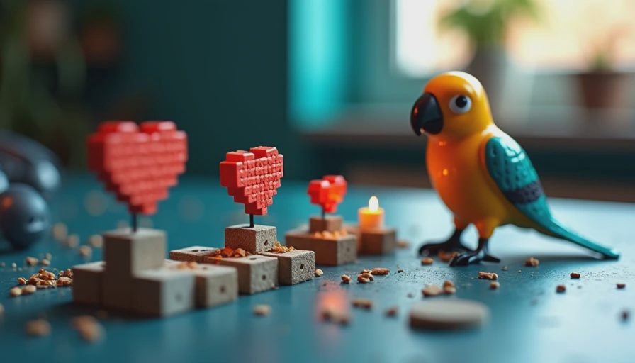 Illustration for how to tame a parrot in minecraft
